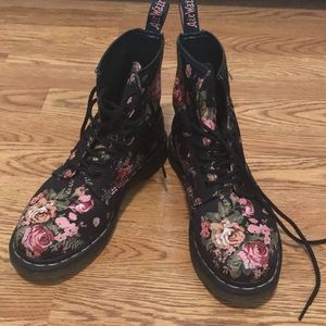 Dr. Martens Floral Special Edition Boots